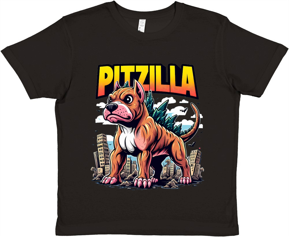 dogzilla (21) Premium Kids Crewneck T-shirt