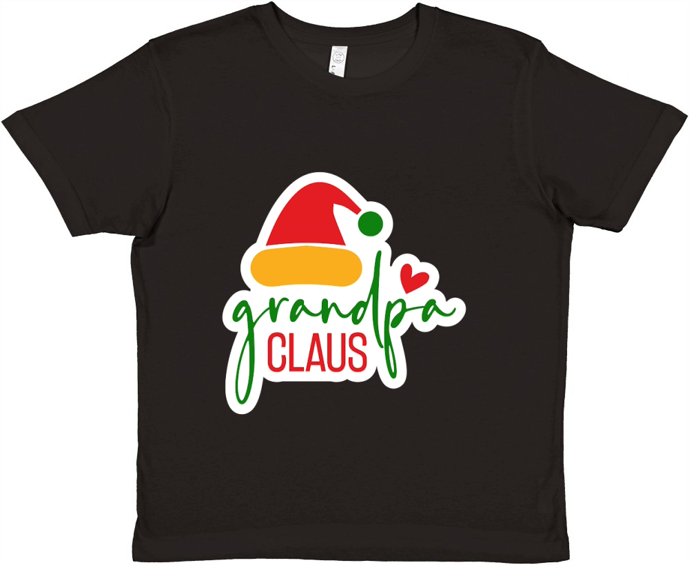 Grandpa Claus Premium Kids Crewneck T-shirt