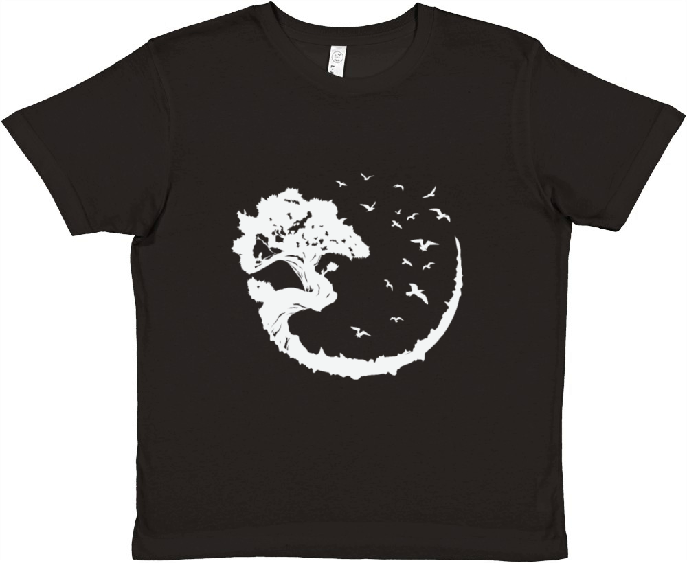 Japan Bonsai Art Garden Tree Premium Kids Crewneck T-shirt