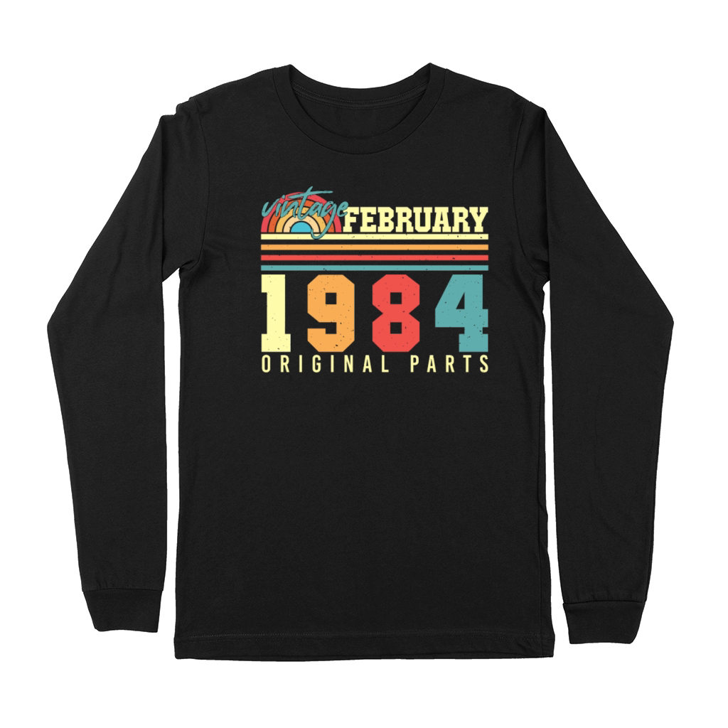 Born February 1984 Vintage Premium Long Sleeve