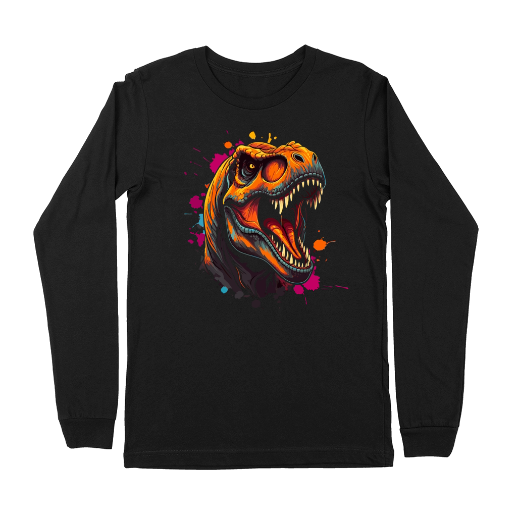 Funny Dinosaur 04 Premium Long Sleeve