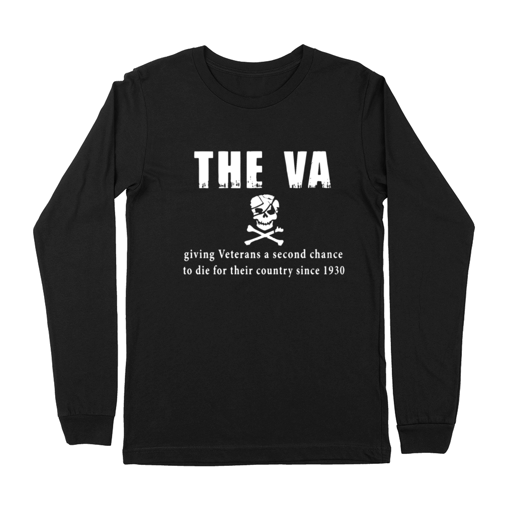 the va giving veterans a second chance to die for Premium Long Sleeve