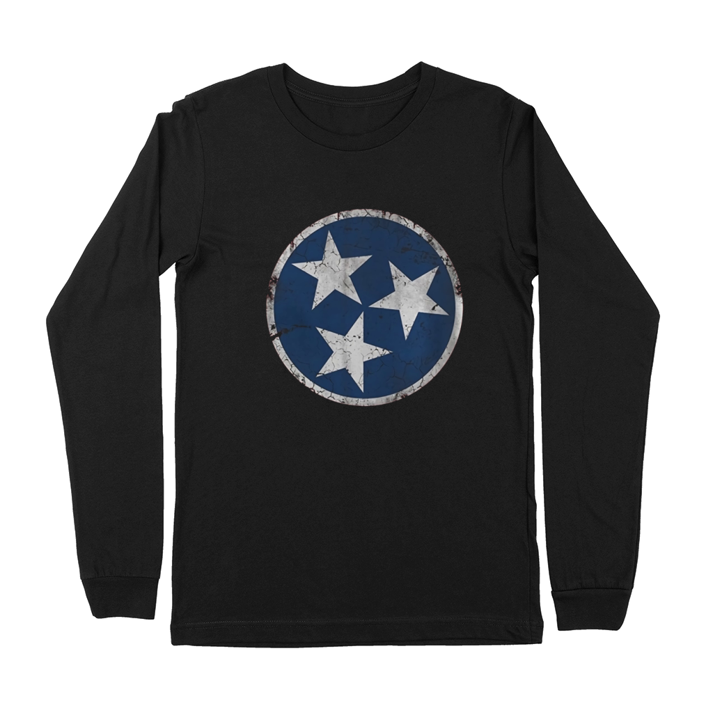 Vintage Grunge Flag of Tennessee Premium Long Sleeve