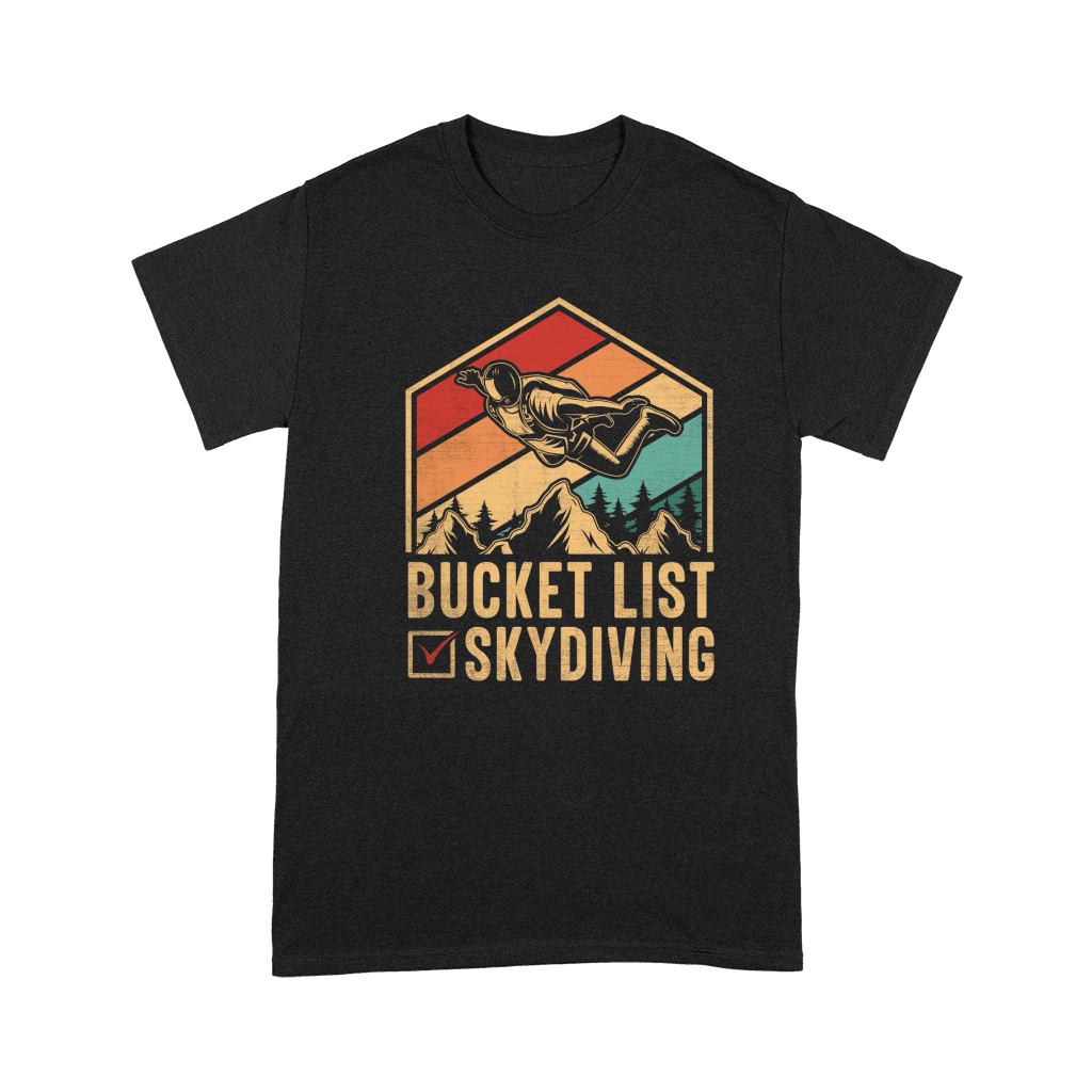 Bucket list skydiving 04 Premium T-shirt