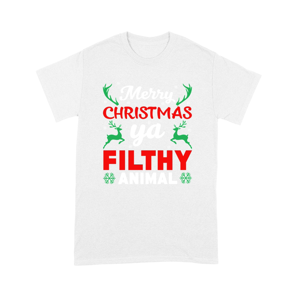 Merry Christmas ya Filthy Animal Premium T-shirt