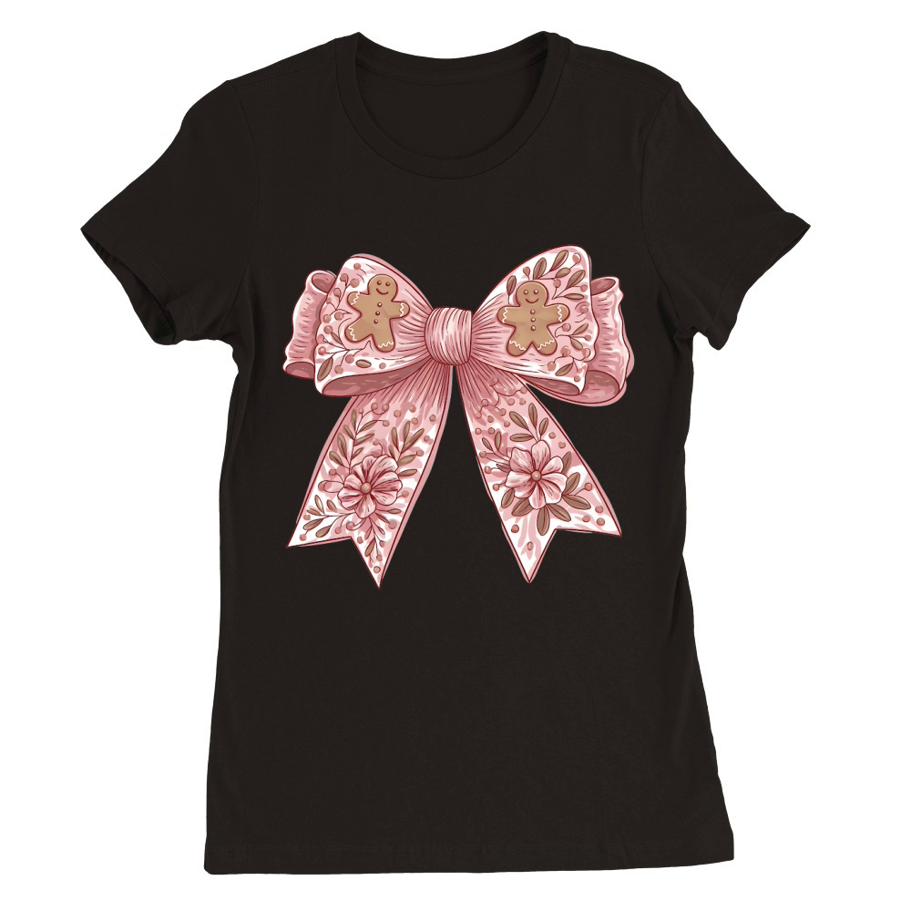 Christmas Coquette 17 Premium Womens Crewneck T-shirt