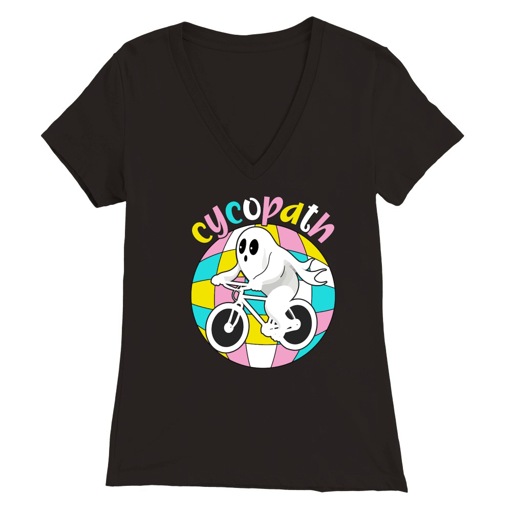 cycopath Premium Womens V-Neck T-shirt