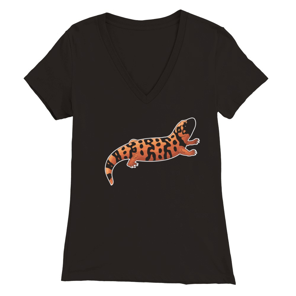 Gila Monster Shirt Premium Womens V-Neck T-shirt