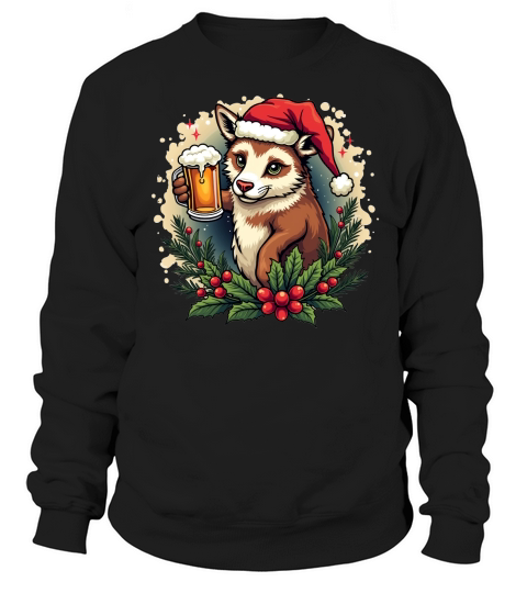 Animal Beer Christmas Sublimation Bundle 05 Sweatshirt Unisex
