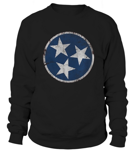 Vintage Grunge Flag of Tennessee Sweatshirt Unisex