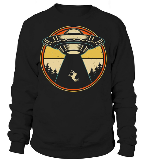 Vintage UFO Alien 19 Sweatshirt Unisex