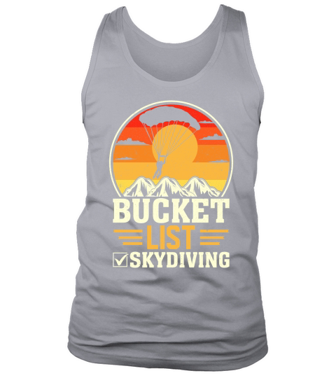 Bucket list skydiving 08 Tank Top Unisex