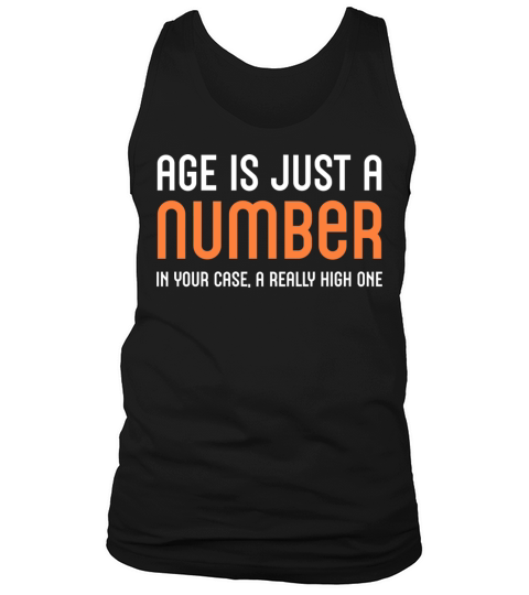Just Number Birthday Celebrant Gift Tank Top Unisex