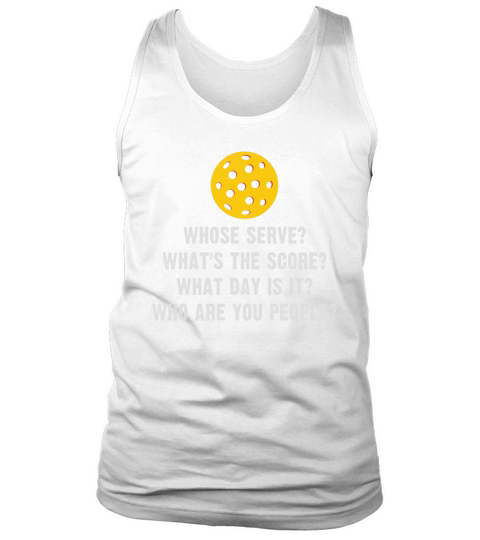 Whose Serve Whats The Score Tank Top Unisex