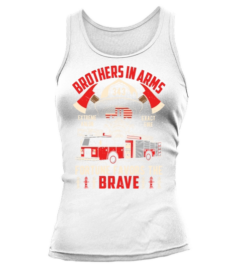 Brothers in arms extreme valor exact fire fortune favors the brave Tank top Woman
