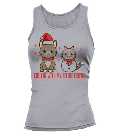 CHILLIN With My Feline Friend Tank top Woman