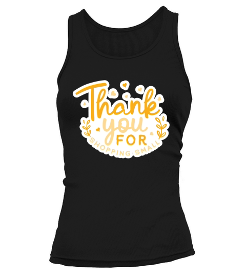 Thank you for shopping small Tank top Woman
