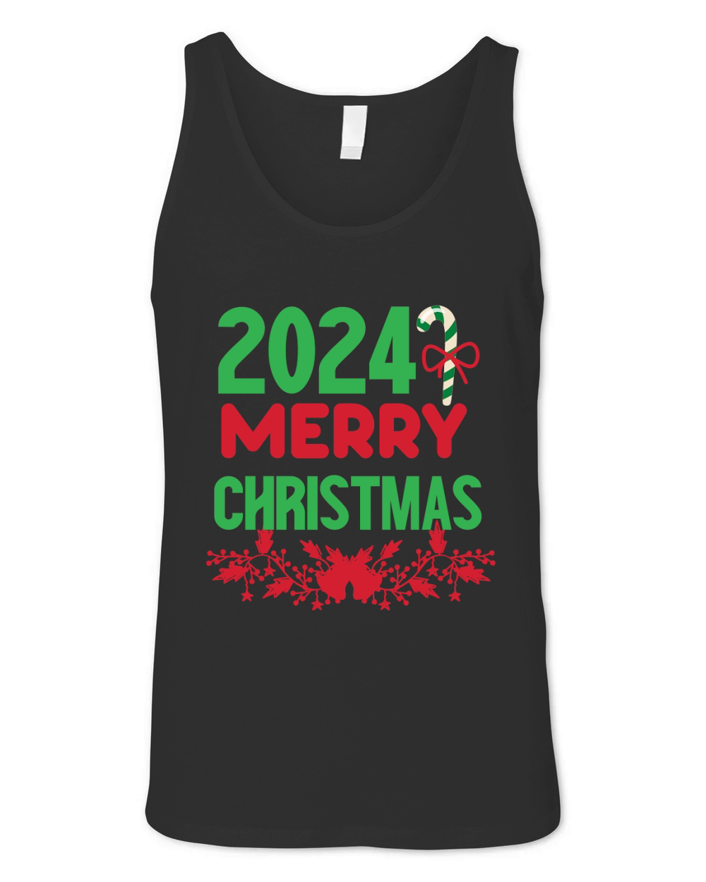 2024 Merry Christmas Unisex Jersey Tank