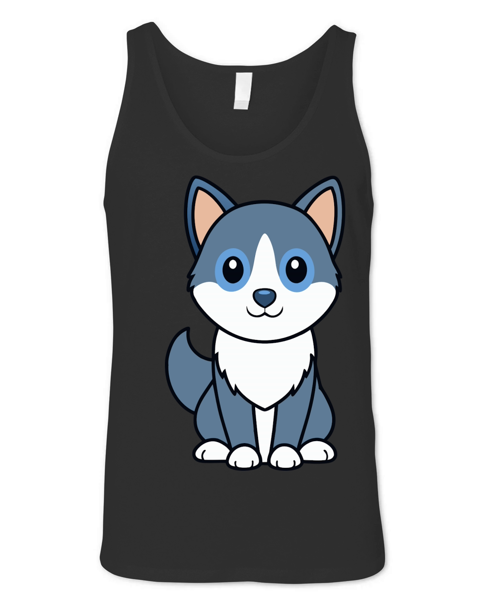 Alaskan Klee Kai Unisex Jersey Tank