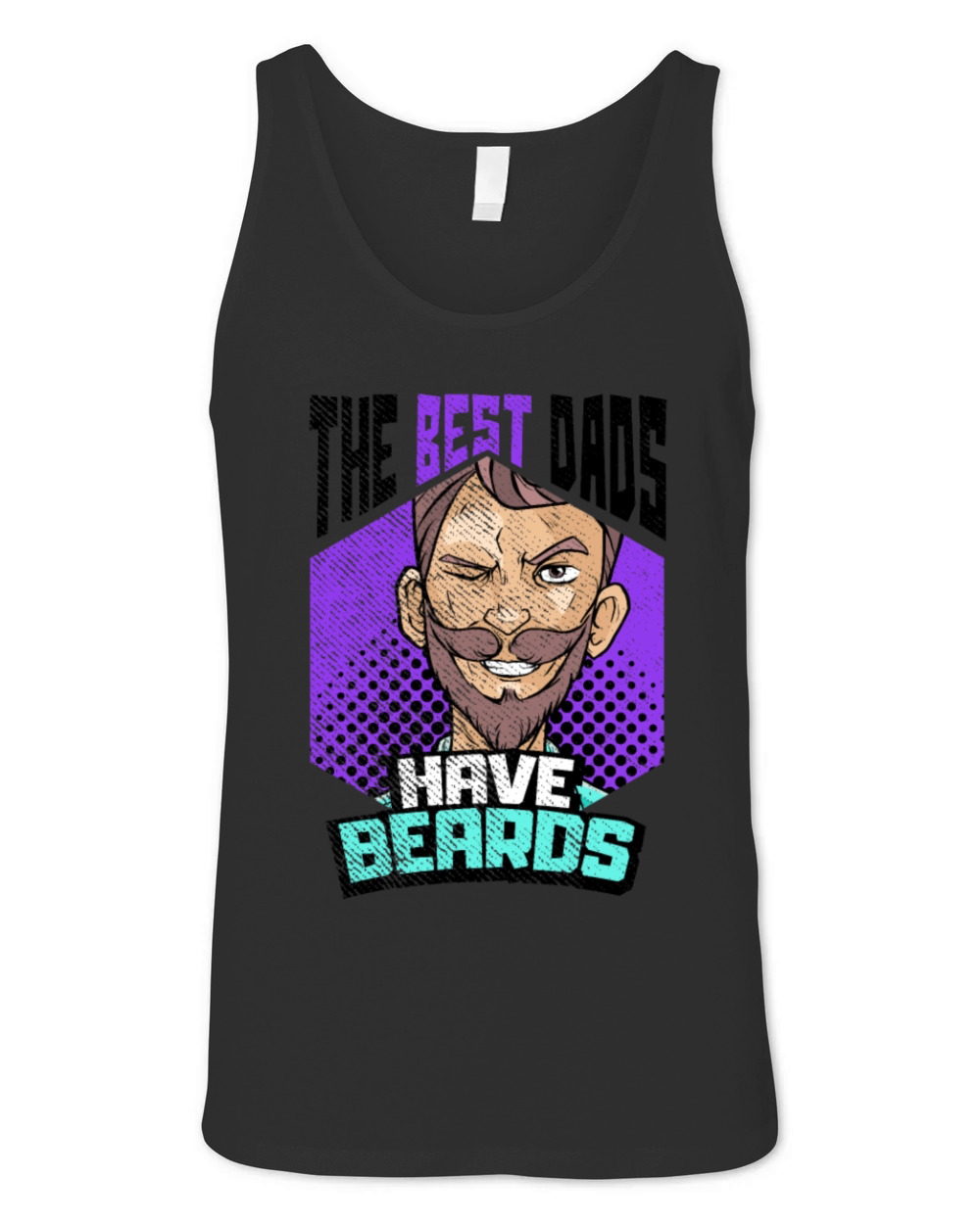 Beard Dad Unisex Jersey Tank