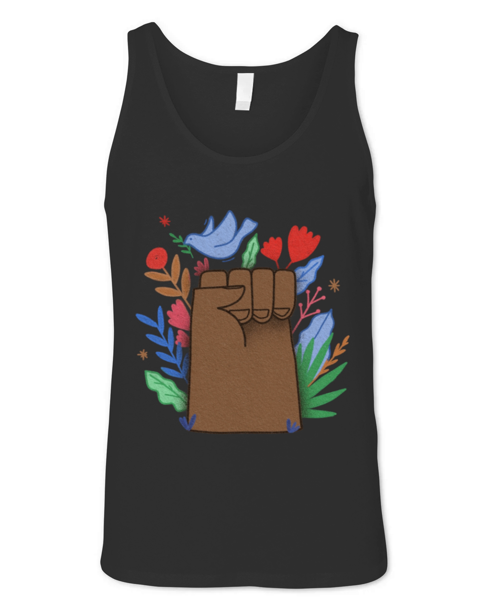 black history is american history Unisex Jersey Tank