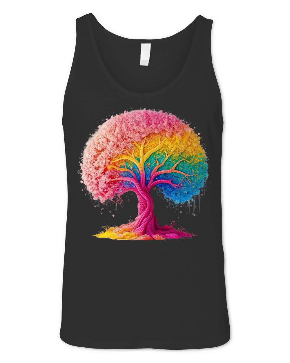 Magical Rainbow Tree Sublimation Bundle Unisex Jersey Tank