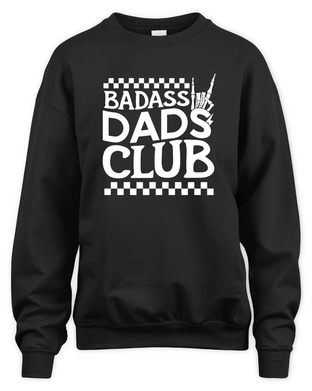 Badass dads Club 9 04 Unisex Premium Crewneck Sweatshirt