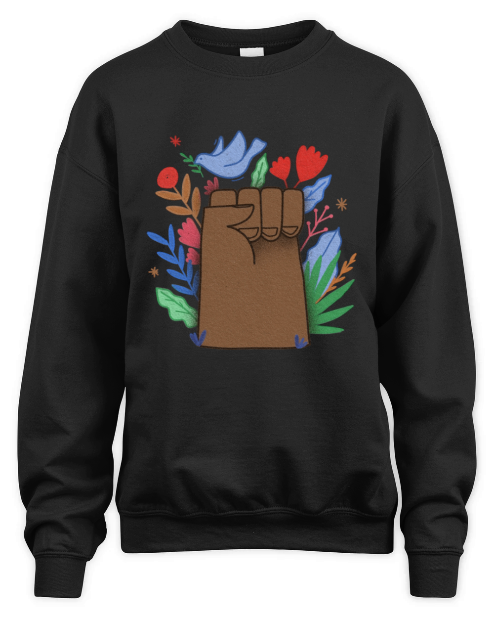 black history is american history Unisex Premium Crewneck Sweatshirt