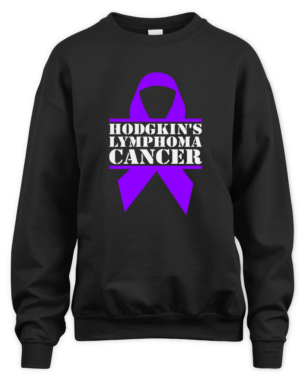 Hodgkins Lymphoma Cancer Unisex Premium Crewneck Sweatshirt
