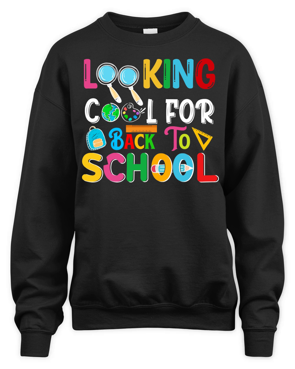 looking cool for back to school Unisex Premium Crewneck Sweatshirt