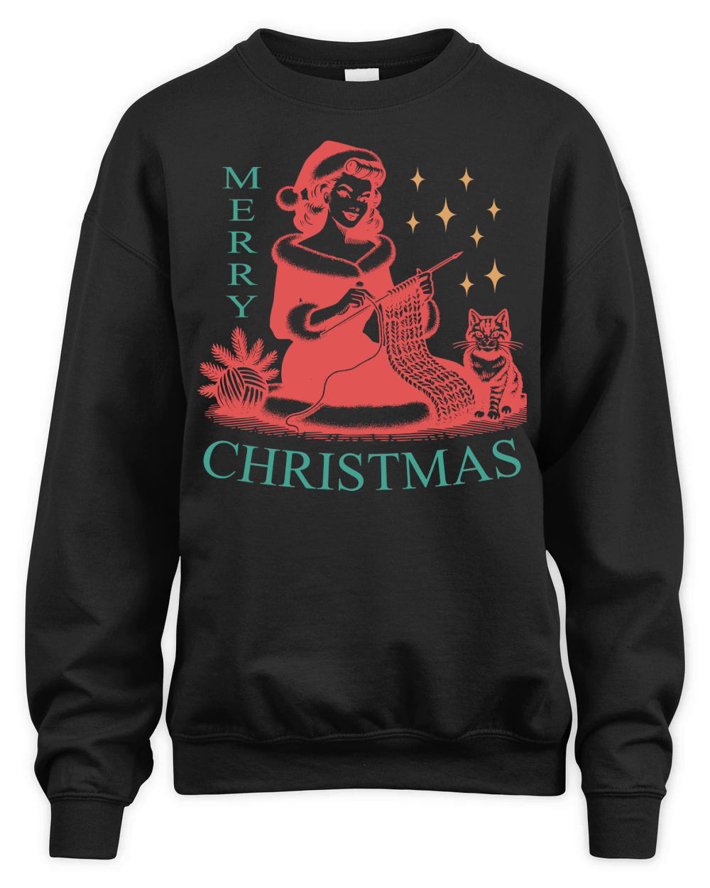 Merry Christmas 40 09 Unisex Premium Crewneck Sweatshirt