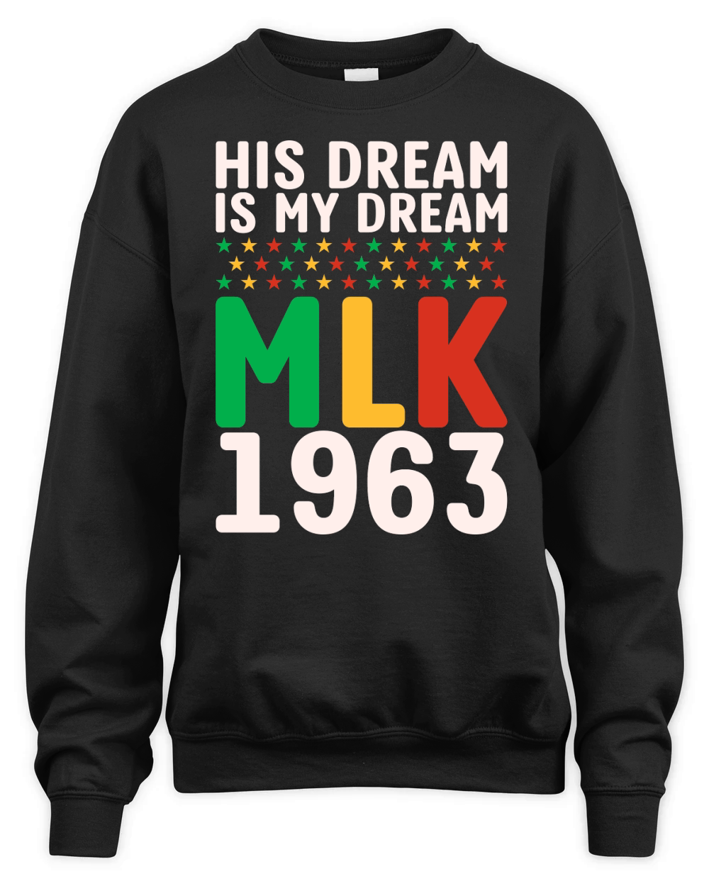 Vintage His Dream Is My Dream! MLK, Martin Luther King Jr. Unisex Premium Crewneck Sweatshirt