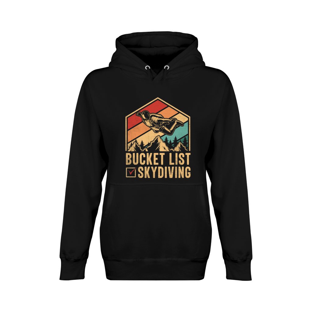 Bucket list skydiving 04 Unisex Premium Pullover Hoodie