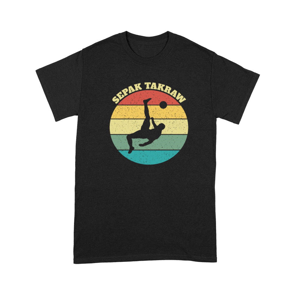 Retro Vintage Kick Volleyball Sepak Takraw Unisex T-Shirt