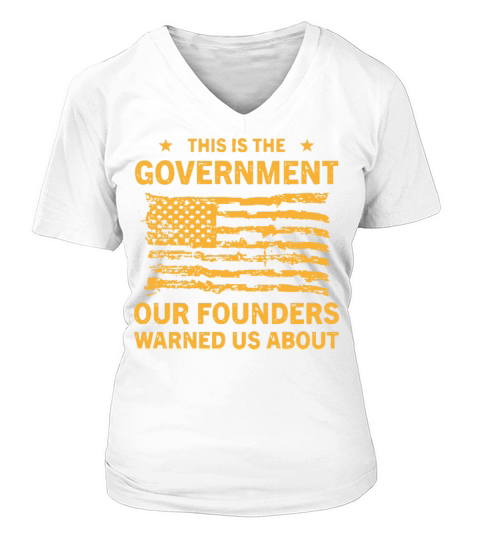 Anti Government Patriotic Americans vintage 2022 V-neck T-Shirt Woman
