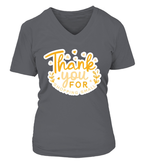 Thank you for shopping small V-neck T-Shirt Woman