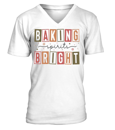 BakingSpiritsBright 1 V-Neck T-shirt