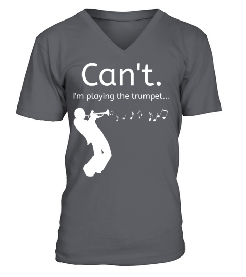 Im Playing the Trumpet Funny Music T-Shirt Gift V-Neck T-shirt