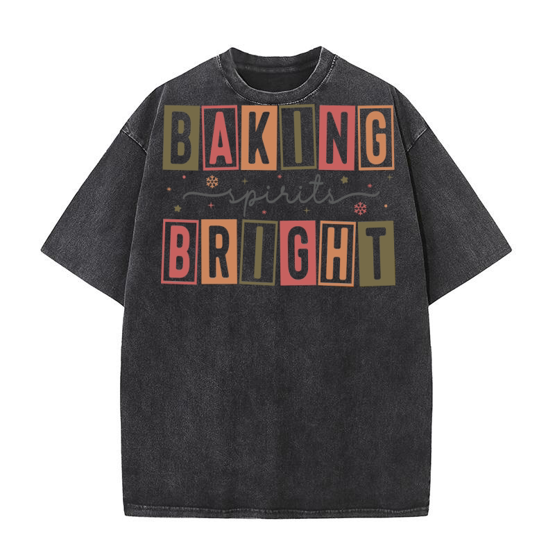 BakingSpiritsBright 1 Washed T-Shirt