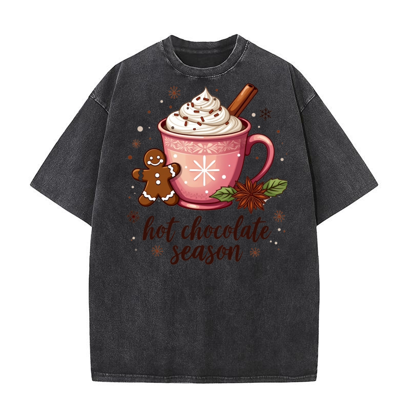 Hot chocolate season 1 Washed T-Shirt