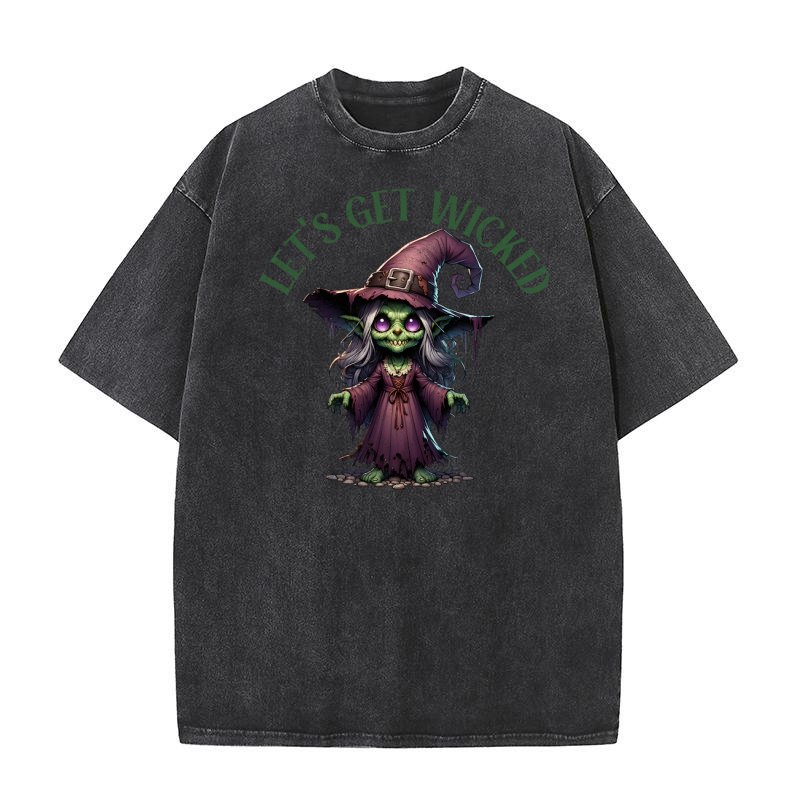 Lets get wicked Washed T-Shirt