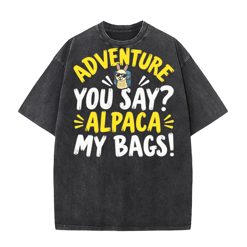 LLama 4 15 Washed T-Shirt