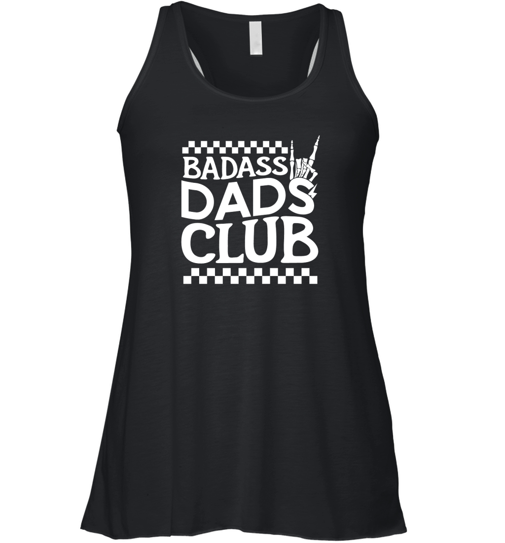 Badass dads Club 9 04 Women's Flowy Tank Top