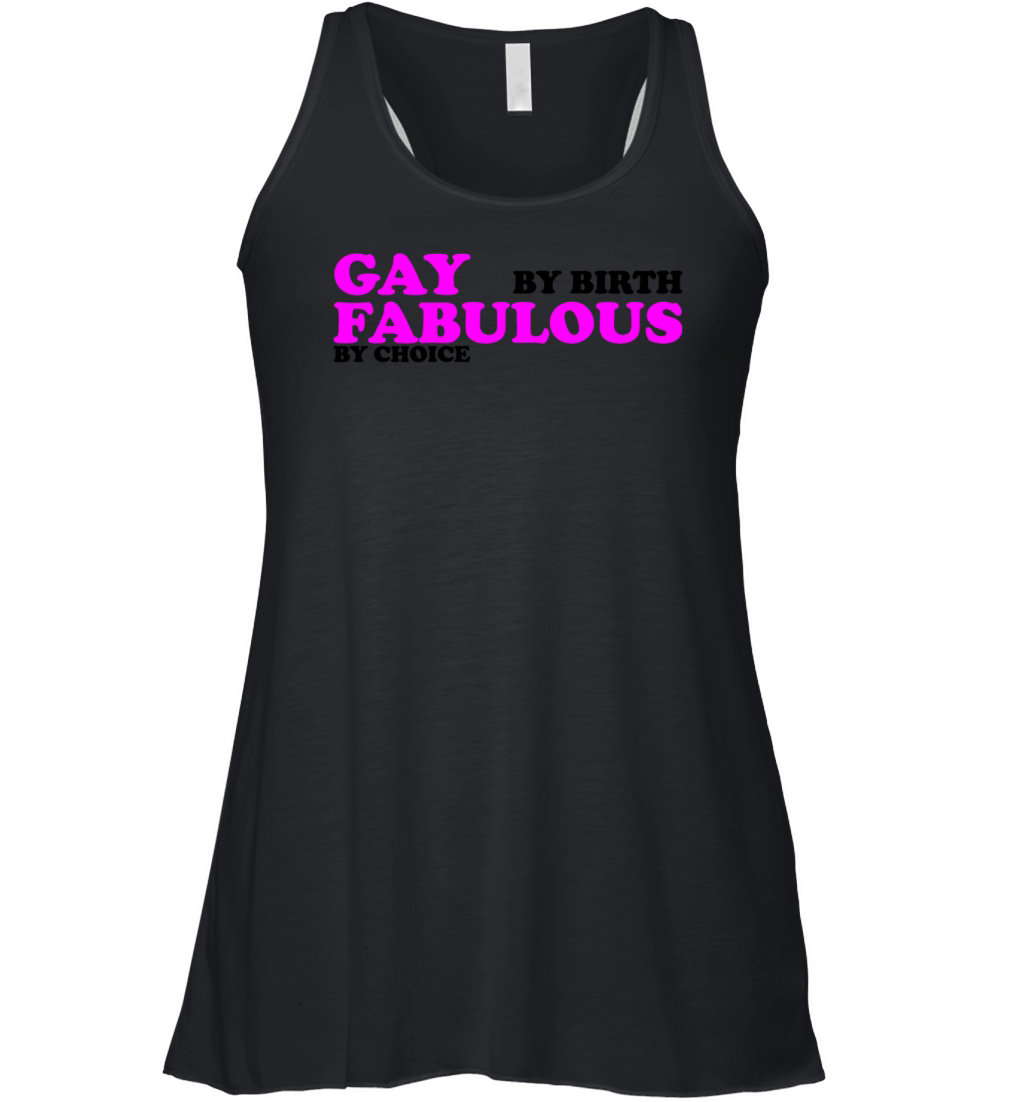 GAY BY BIRTH Women's Flowy Tank Top