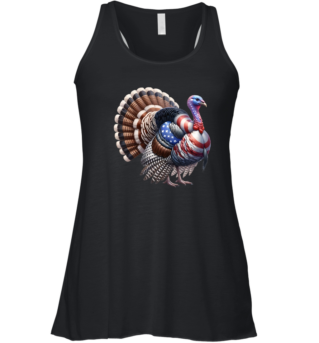 turkey Women's Flowy Tank Top