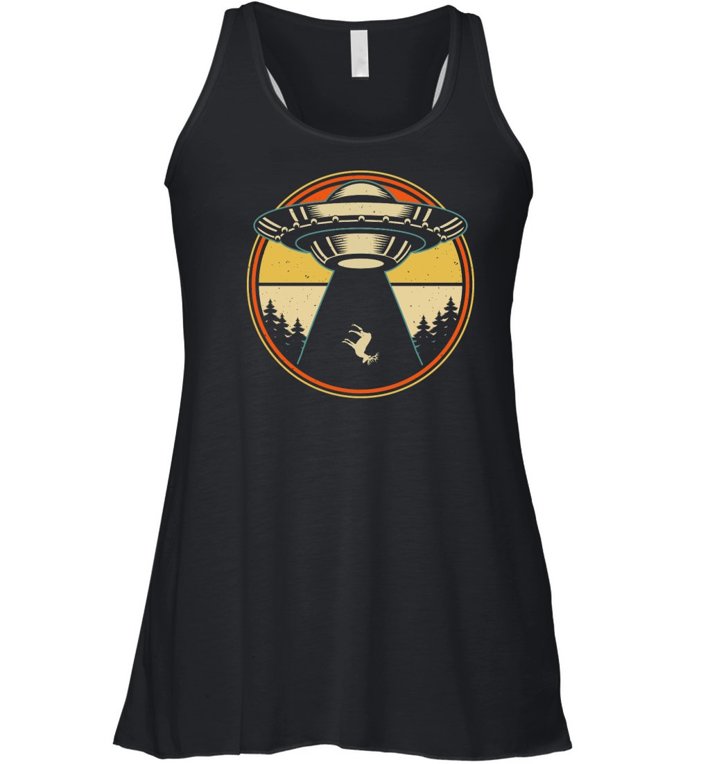 Vintage UFO Alien 19 Women's Flowy Tank Top