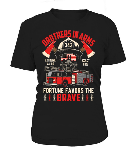Brothers in arms extreme valor exact fire fortune favors the brave Women's T-Shirt