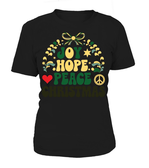 Joy Hope Love Peace Christmas Women's T-Shirt