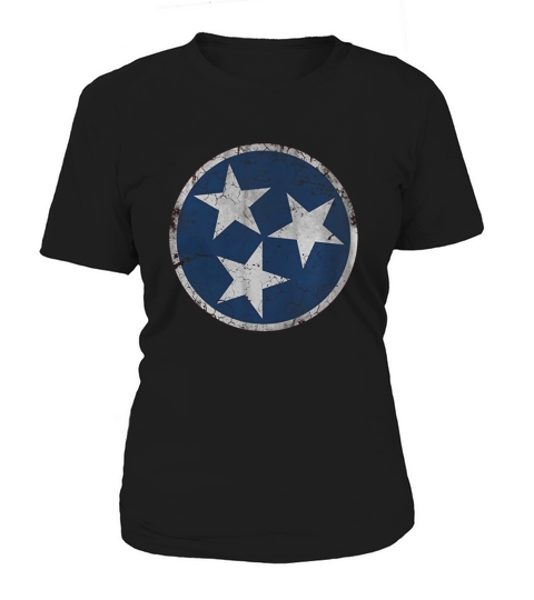 Vintage Grunge Flag of Tennessee Women's T-Shirt