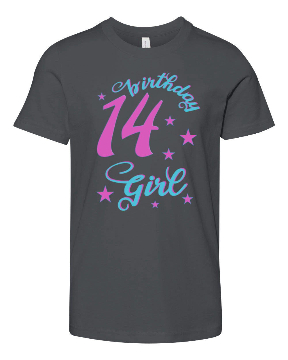 14th birthday girl birthday girl Youth Unisex Jersey Tee